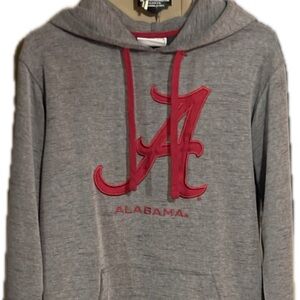 Champion Alabama Gray and Red Hoodie Men’s Size S